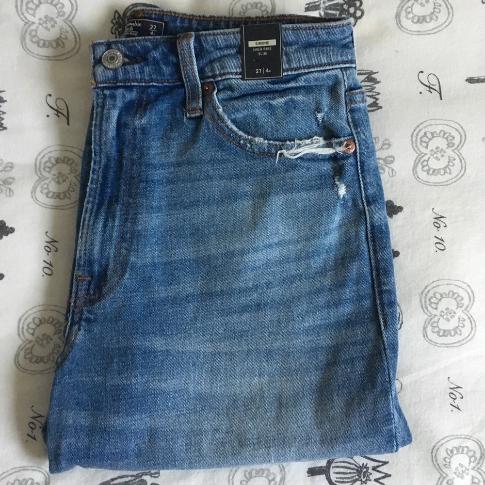 New Abercrombie & Fitch Simone Jeans